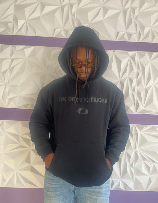 The OHGI Network ~ Hooded Sweatshirt (black-black)